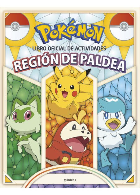 Pokémon. Actividades - Región de Paldea. Libro oficial de actividades