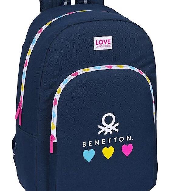 Mochila 46cm Benetton Love adaptable a carro