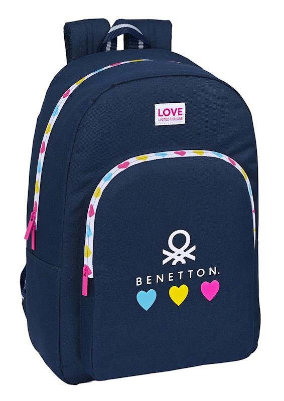 Mochila 46cm Benetton Love adaptable a carro