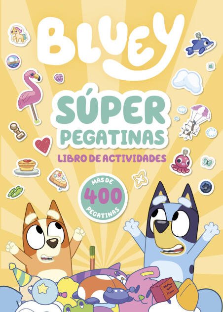 Bluey. Actividades - Súper pegatinas