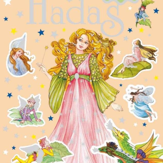Mi libro brillante de hadas con pegatinas