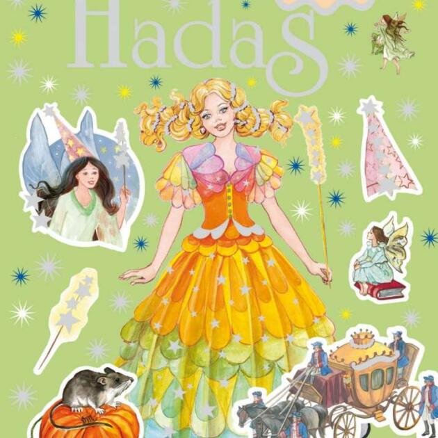 Mi libro brillante de hadas con pegatinas