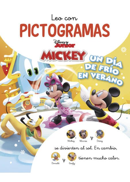 Mickey Mouse Funhouse. Leo con pictogramas. Un día de frío en verano (Disney. Lectoescritura)