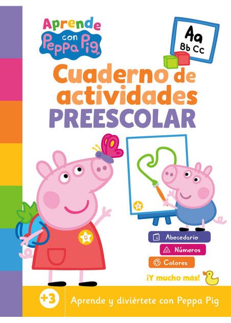 Peppa Pig. Cuaderno de vacaciones - Cuaderno de actividades preescolar
