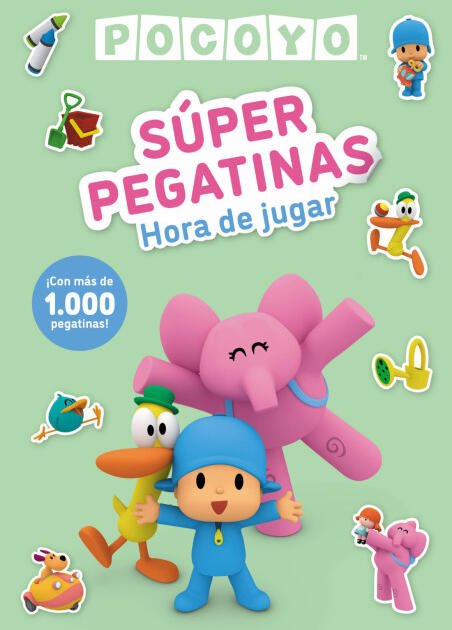 Pocoyó. Actividades - Súper pegatinas. Hora de Jugar. ¡Con más de 1.000 pegatinas!