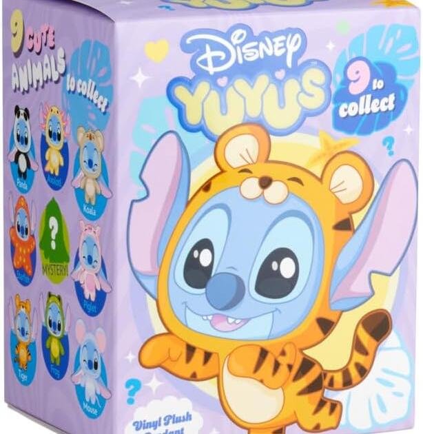 Disney Yuyus Stitch Llavero Peluche Sorpresa Coleccionable
