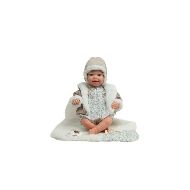 Bebé Reborn Arias Ángel 45 cm con Manta y Abrigo