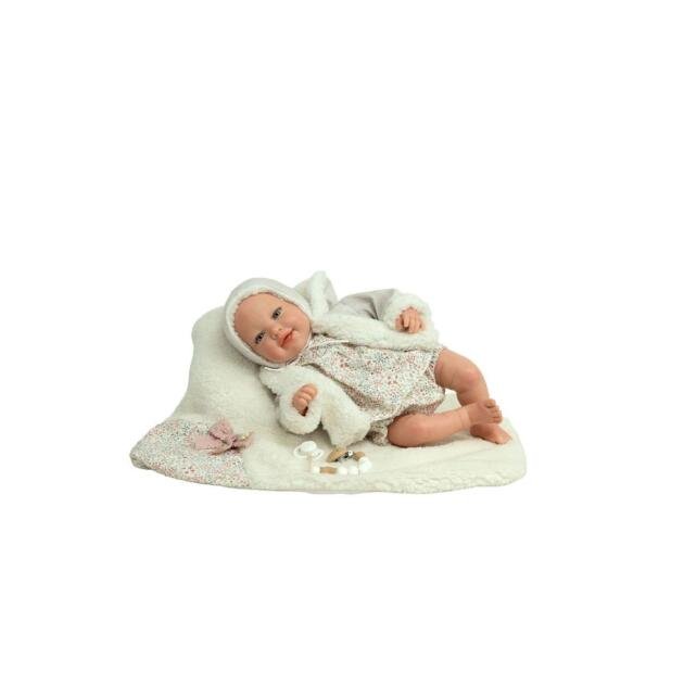 Bebé Reborn Arias Leia 45 cm con Manta y Chupete