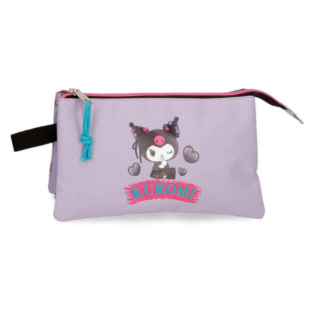 Portatodo Triple Kuromi Retro Pop Escolar Kawaii