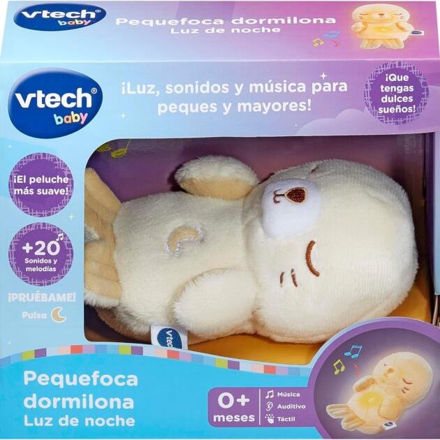 Pequefoca dormilona. Luz de noche