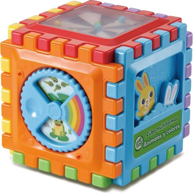 Cubo Multiformas. Animales y Colores