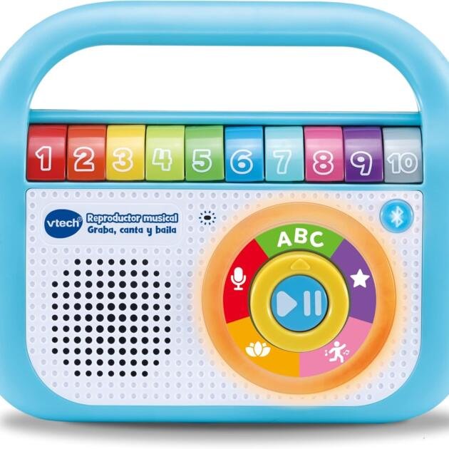 Reproductor musical. Graba, canta y baila. ¡El primer dispositivo musical infantil para todos!