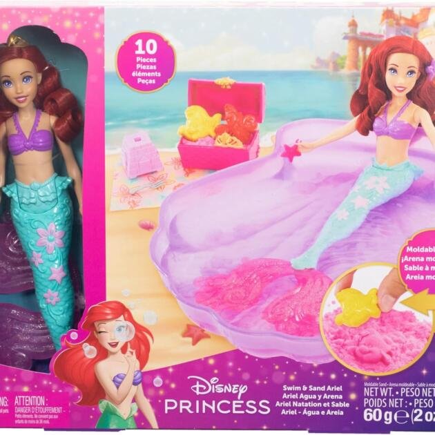 Disney Princess Ariel Agua y Arena