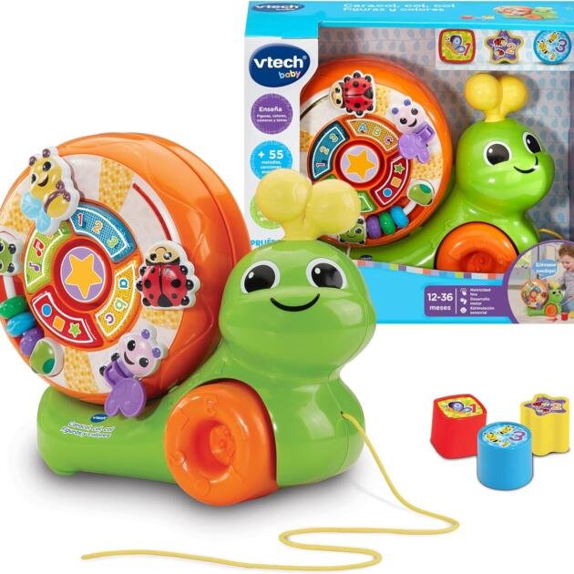 VTech Baby Caracol, Col, Col Figuras y Colores