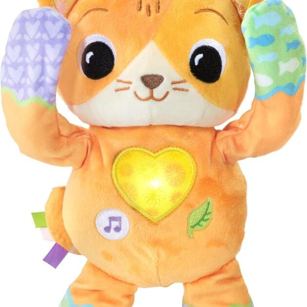 VTech Baby Peluche Musical Gatito Tristrás