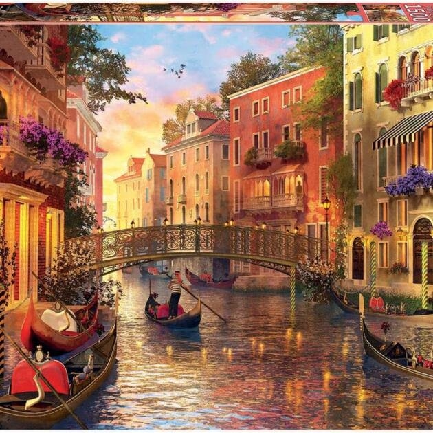 Puzzle Educa Canales de Venecia 1500 Piezas