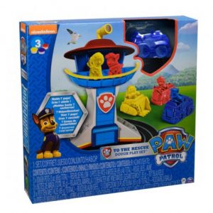 la patrulla canina en plastilina