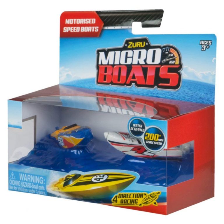 zuru micro boats racing track playset