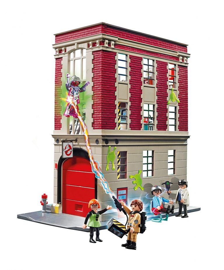 Playmobil Cuartel Parque De Bomberos Ghostbusters Superjuguete Montoro