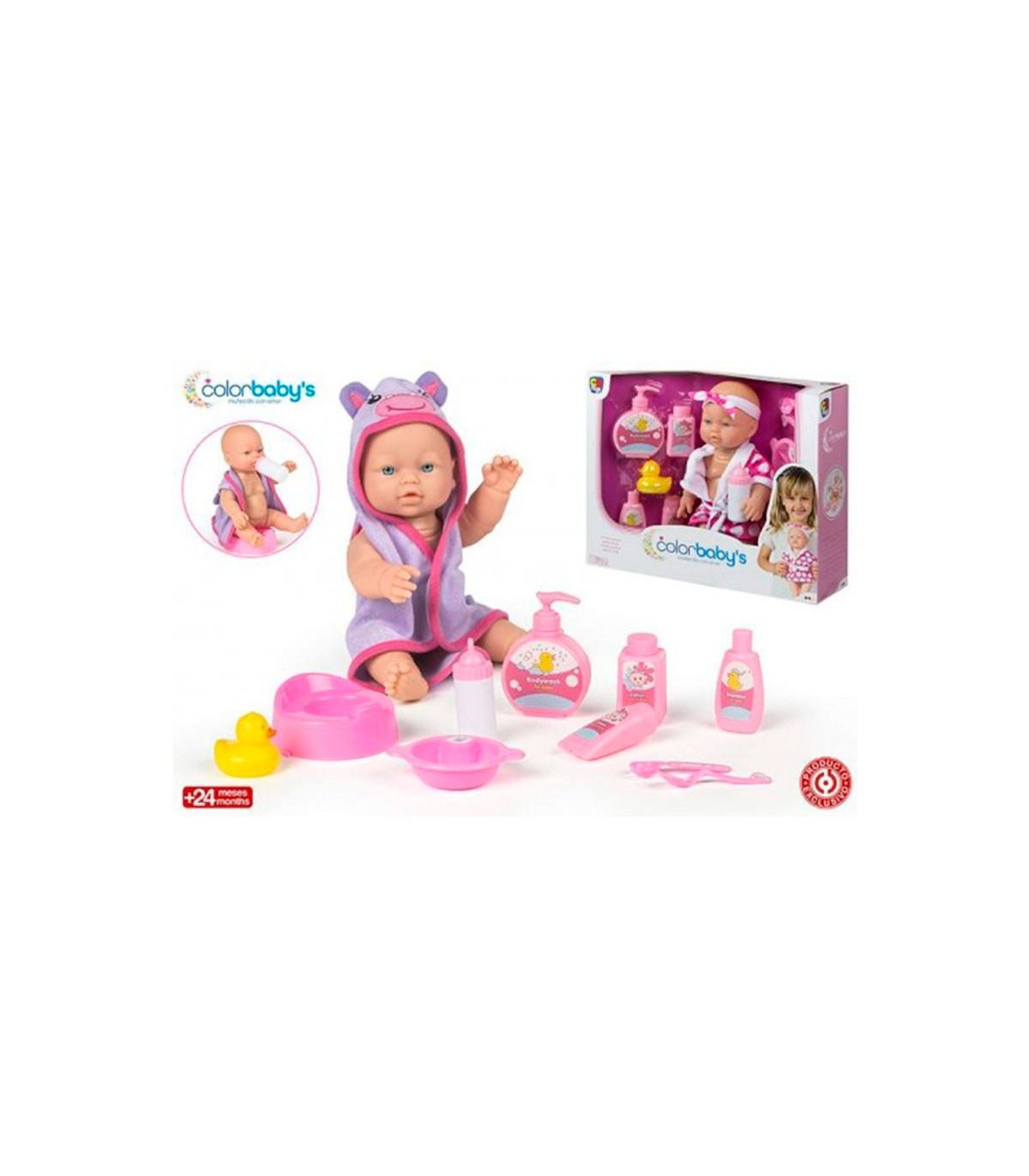 Accesorios bebés juguete Colorbaby's