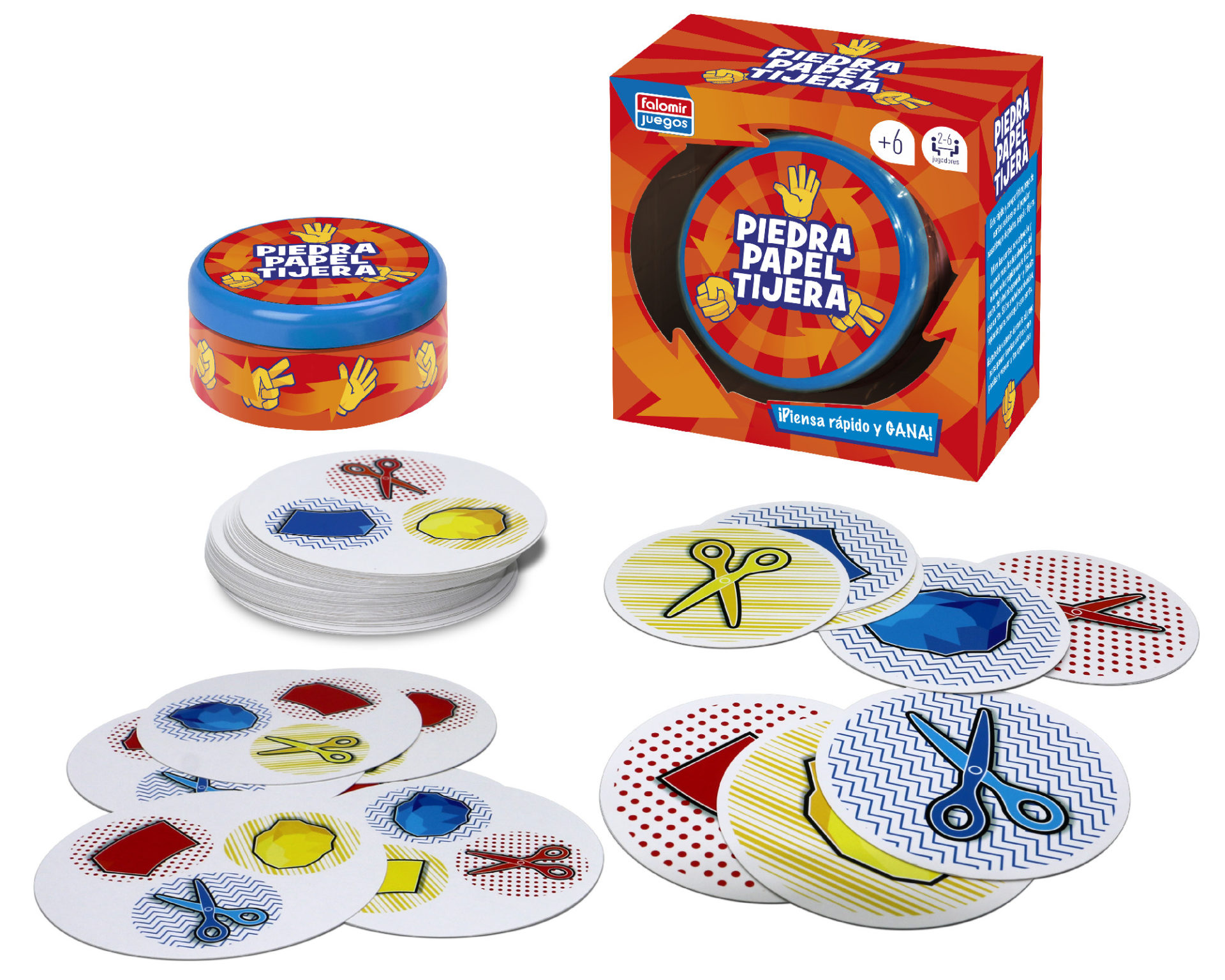 Juego Piedra Papel Tijera Superjuguete Montoro 7161