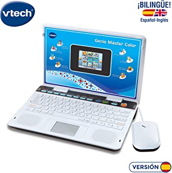 Genio Máster Color - Ordenador Infantil Bilingüe VTECH - Superjuguete  Montoro