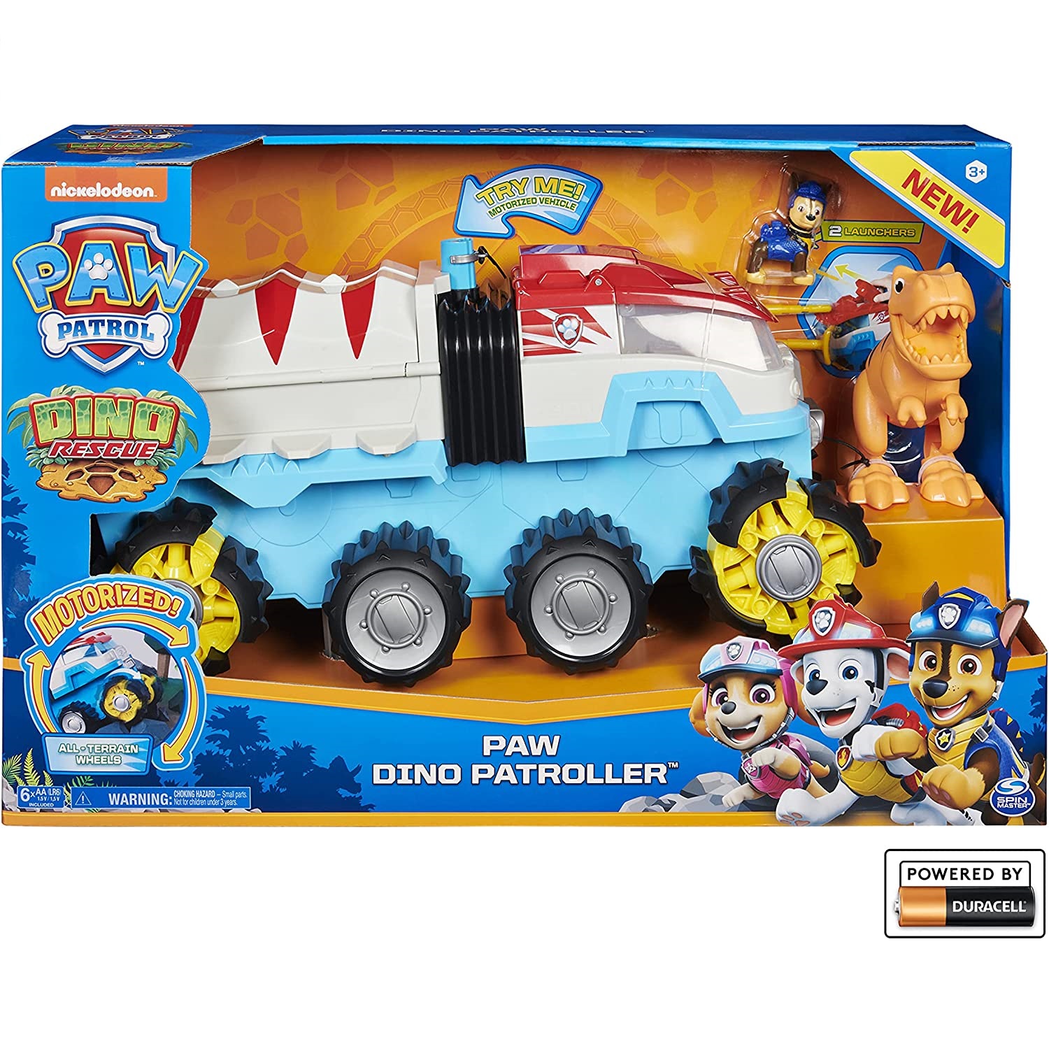 Patrulla Canina Coche Dino PATROLLER Superjuguete Montoro