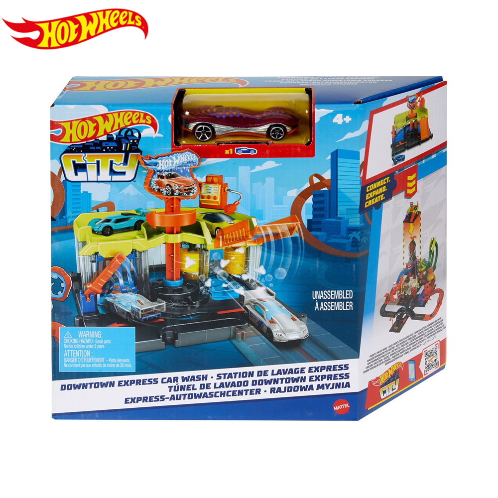 Hot Wheels City Lavadero De Coches Exprés Superjuguete Montoro