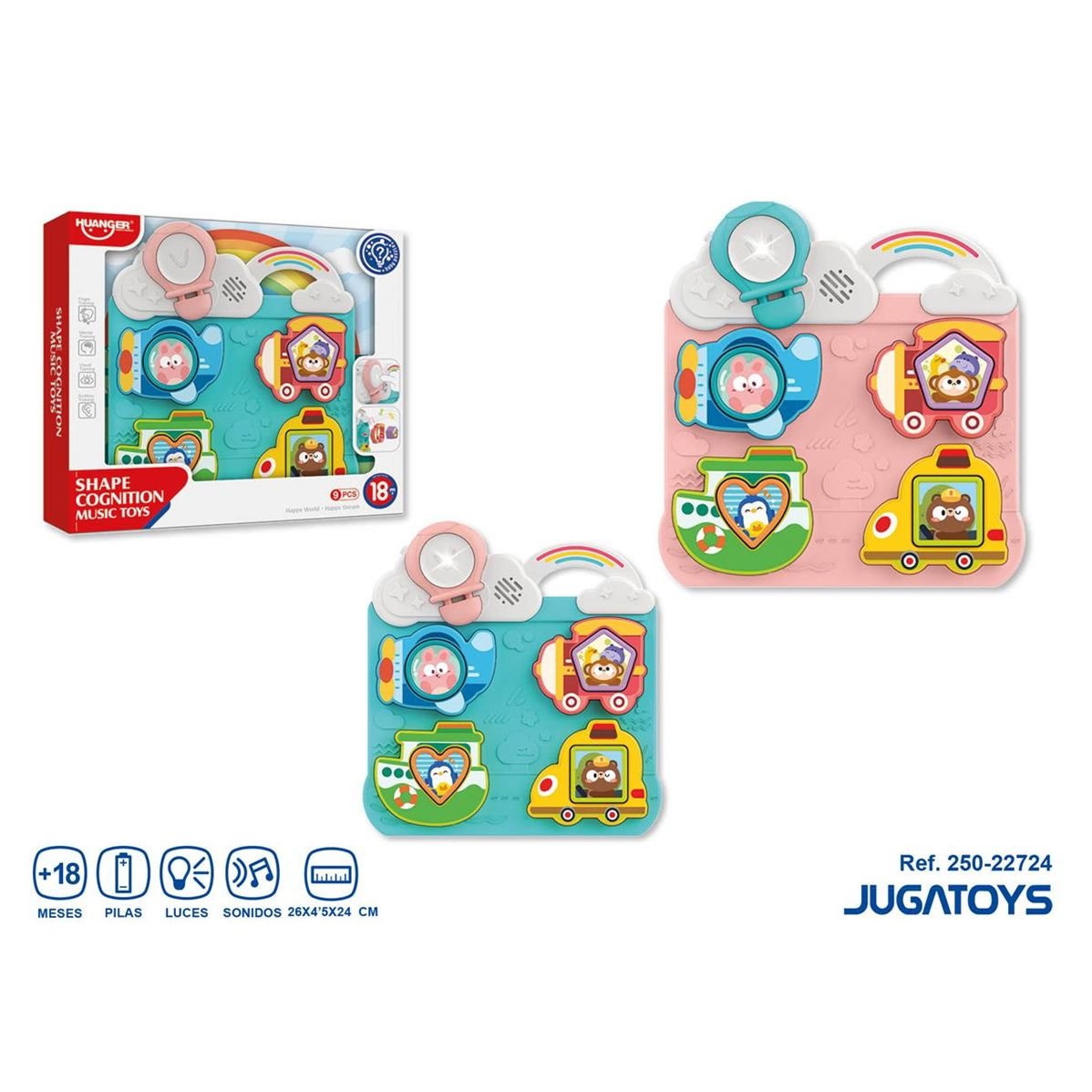 Maletin actividades infantiles 26x4,5x24 cm