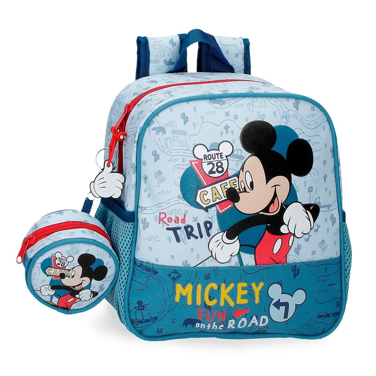 MOCHILA GUARDERÍA MICKEY ROAD TRIP
