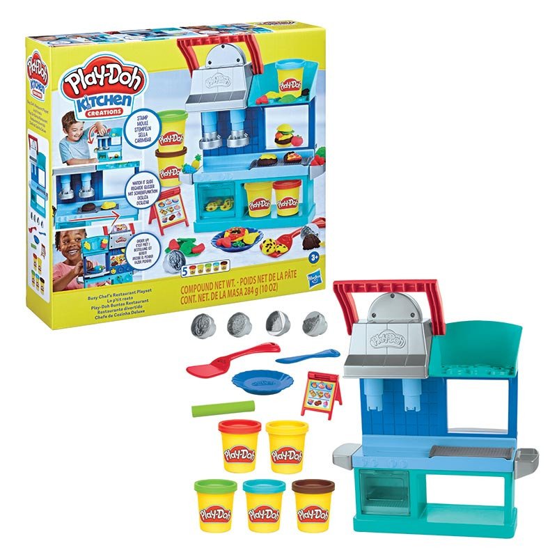 PLAY DOH RESTAURANTE DIVERTIDO PLASTILINA