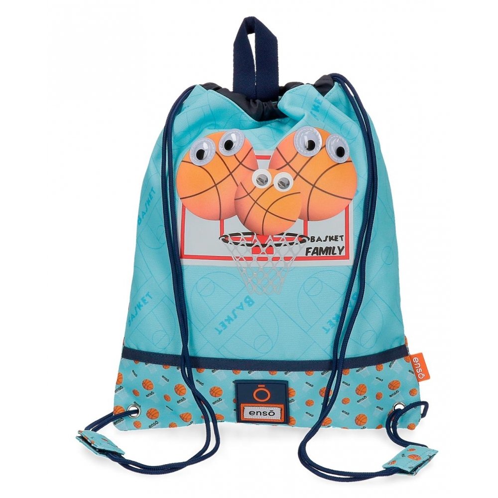Bolsa De Merienda-Mochila de Cuerdas Enso Basket Family