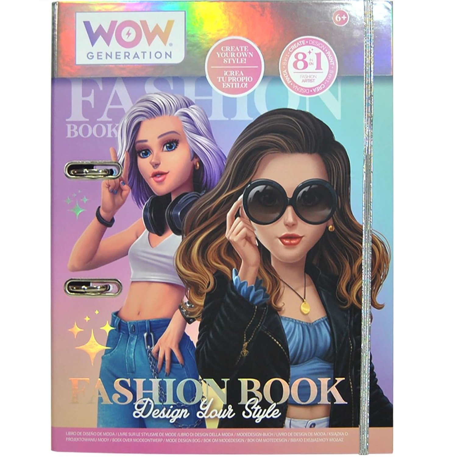 Set de libros de moda de lujo WOW GENERATION