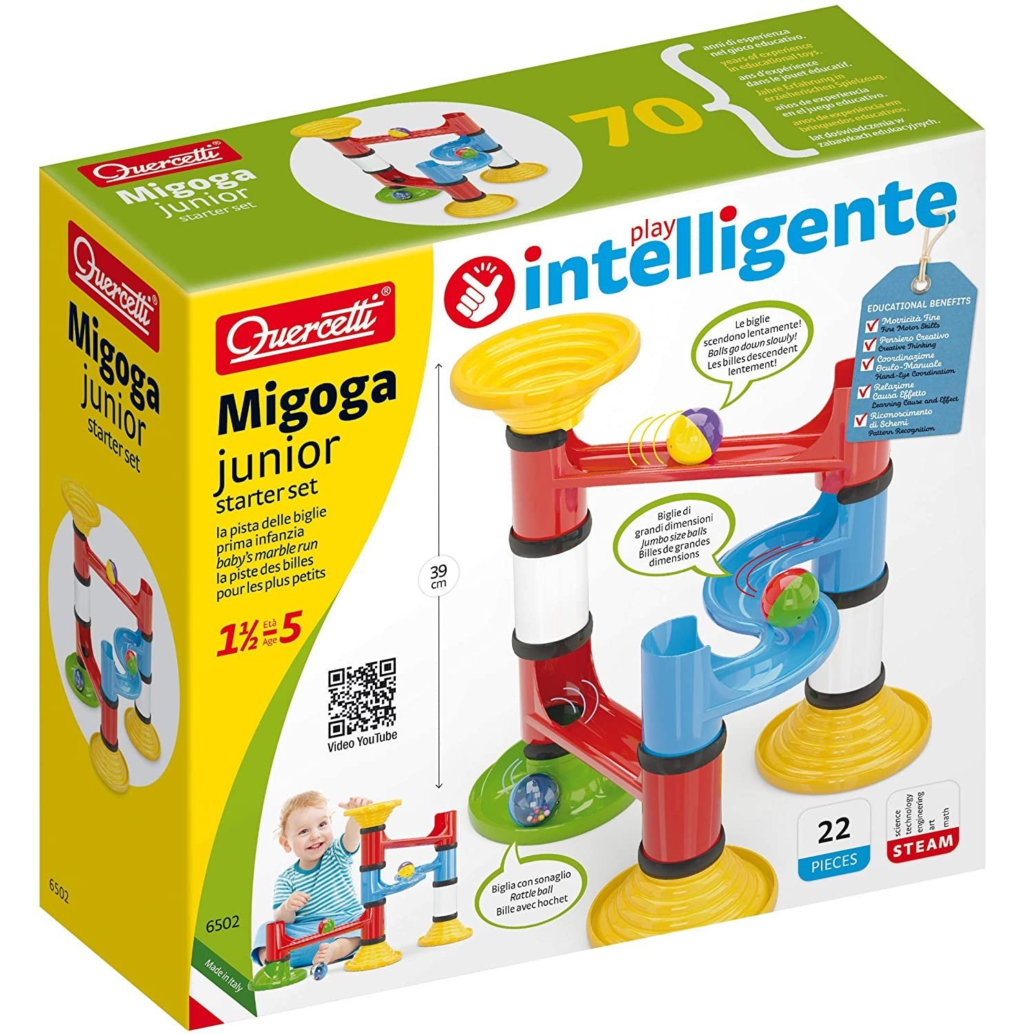 Migoga Junior Basic Set-Circuito de canicas