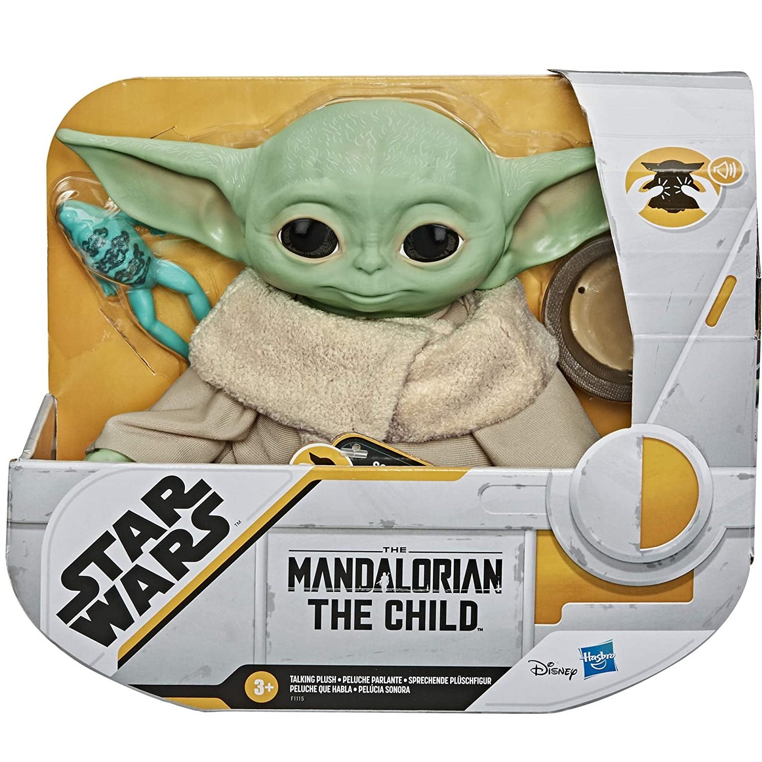 STAR WARS - Peluche que habla The Mandalorian The Child