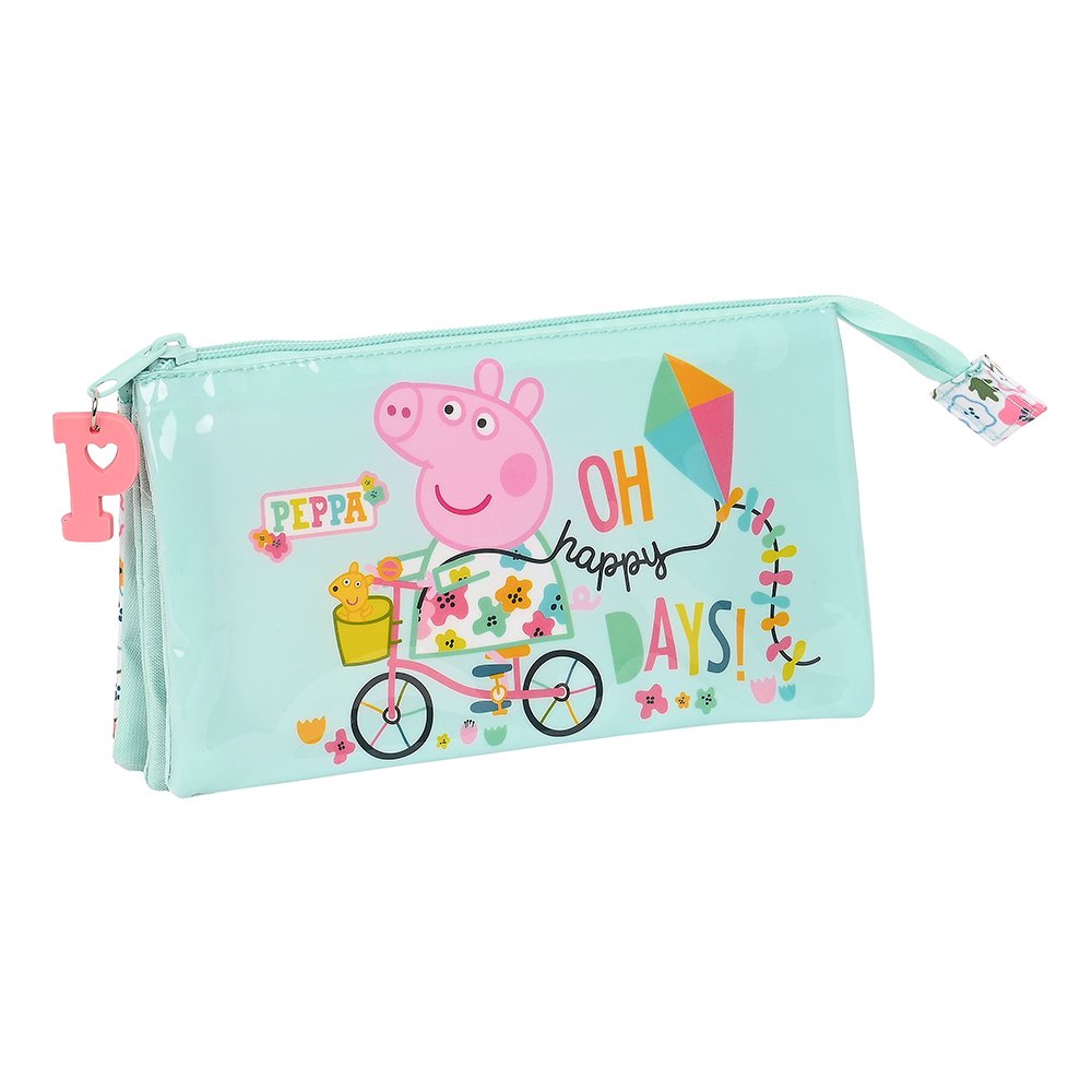 PORTATODO TRIPLE PEPPA PIG "COSY CORNER"