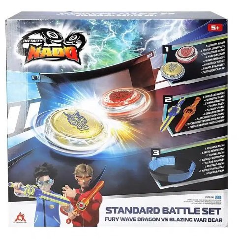INFINITY NADO STANDARD BATTLE SET CON 2 PEONZAS