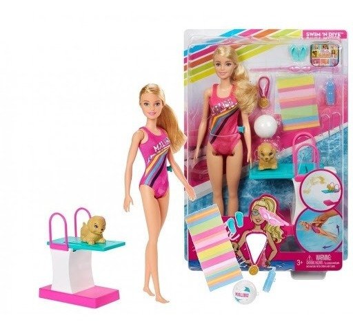 Barbie Nada y Bucea