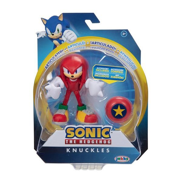 Sonic Figura Knuckles Articulada 10cm