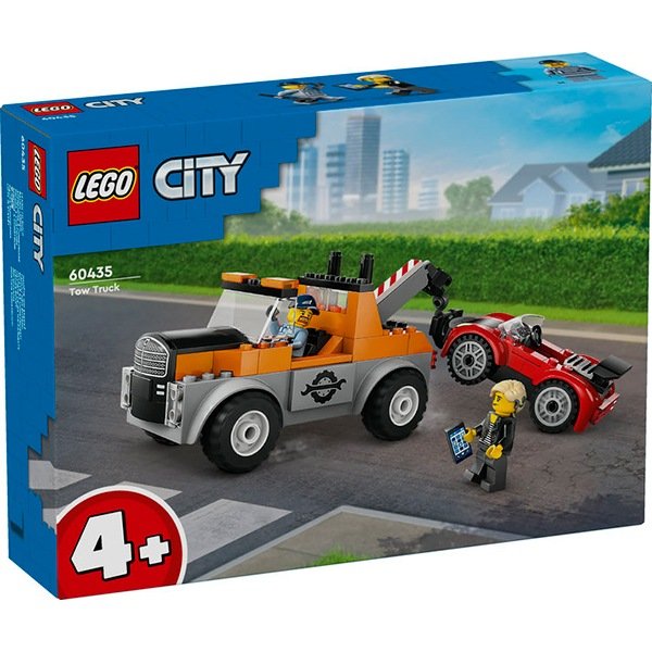 Lego City 60435 - Camión Grúa y Reparación del Deportivo