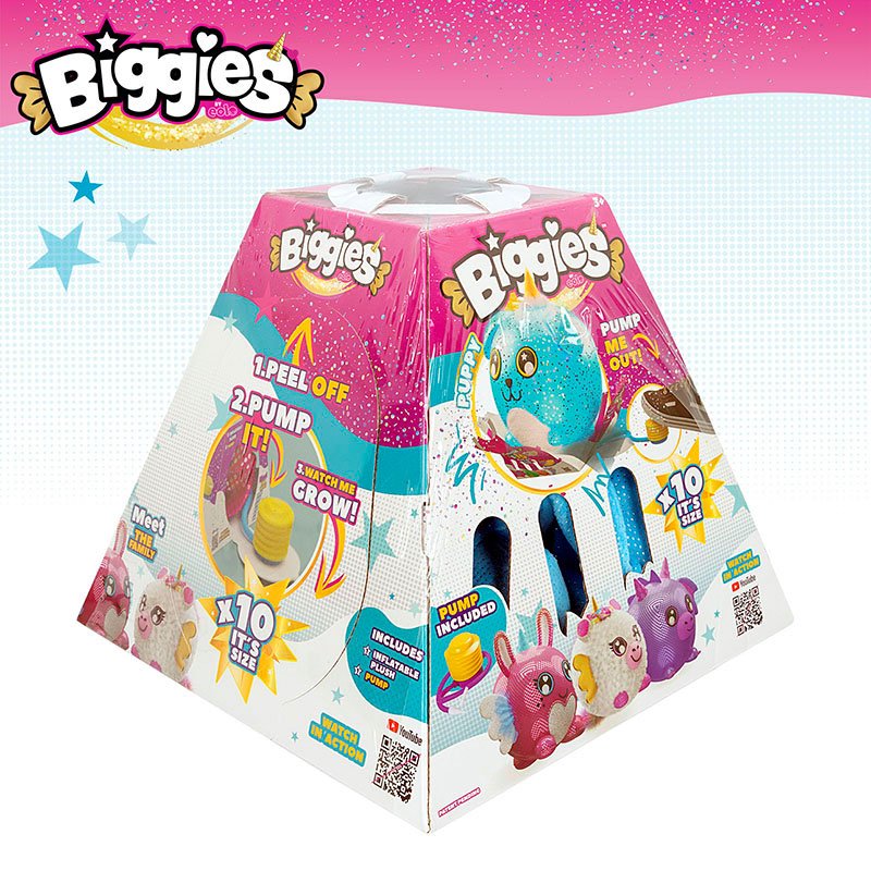 Biggies Peluches hinchables XXL - SURTIDOS