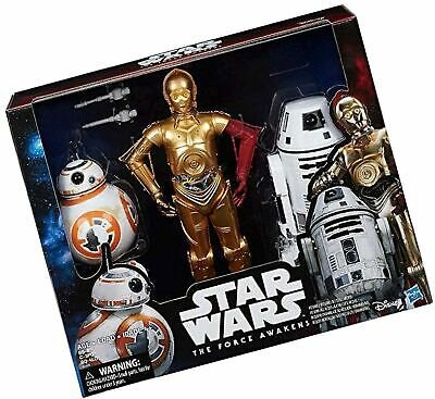 Star Wars - Set 3 Figuras BB-8 / C-3P0 / R0-4L0