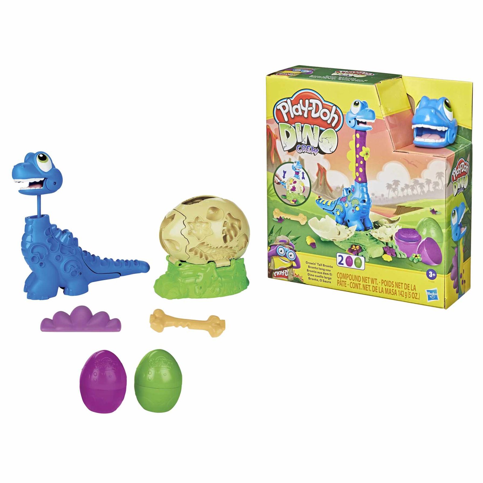 Play Doh Dino Cuello Largo