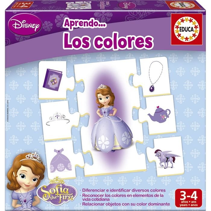 Aprendo Los Colores Sofia. Educa