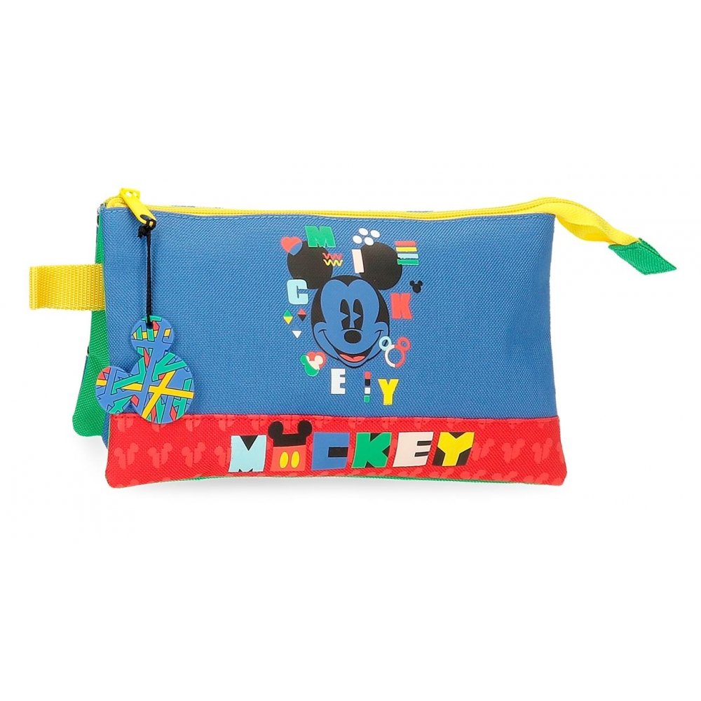 Estuche Tres Compartimentos Mickey Shape Shifter