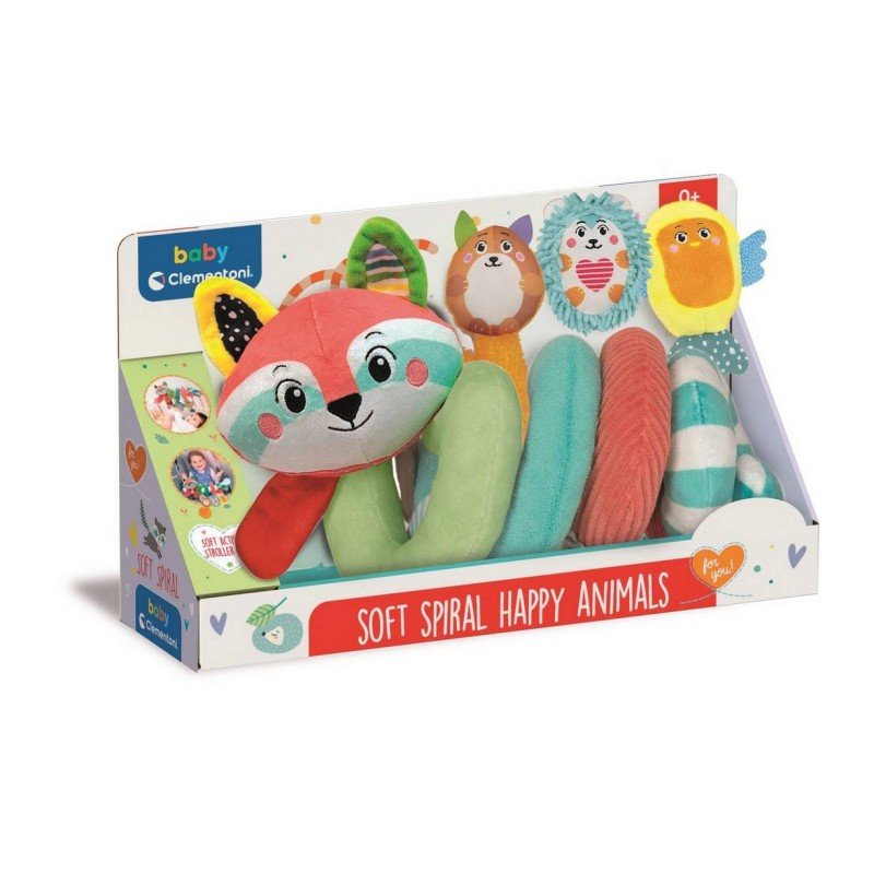 Espiral suave de animalitos clementoni