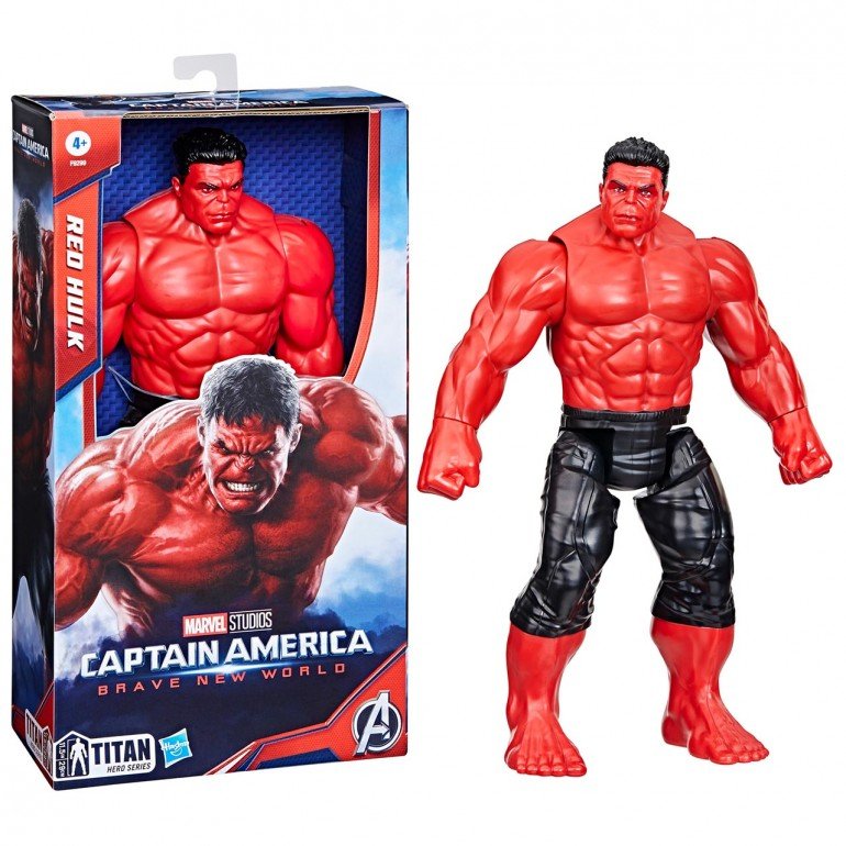 FIGURA DELUXE HULK ROJO