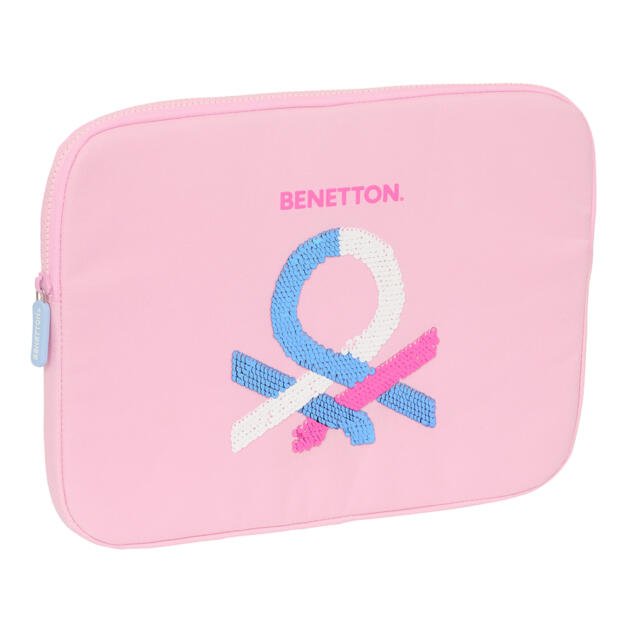 FUNDA PARA PORTATIL 15,6'' BENETTON "PINK"