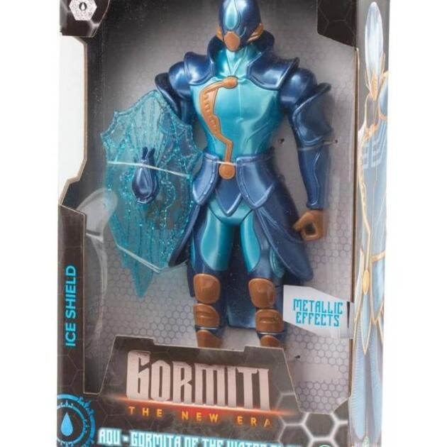 GORMITI THE NEW ERA- AQU ESCUDO DE HIELO 27 CM