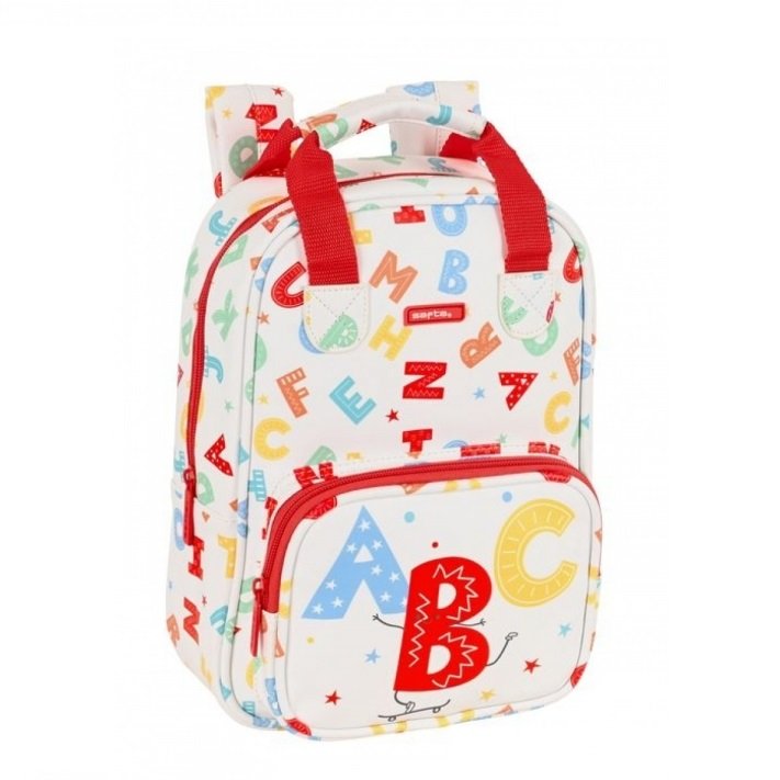 Mochila Escolar Preescolar ABC Guarderia 28 cm